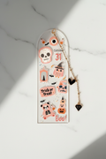 Halloween Bookmark on Marble